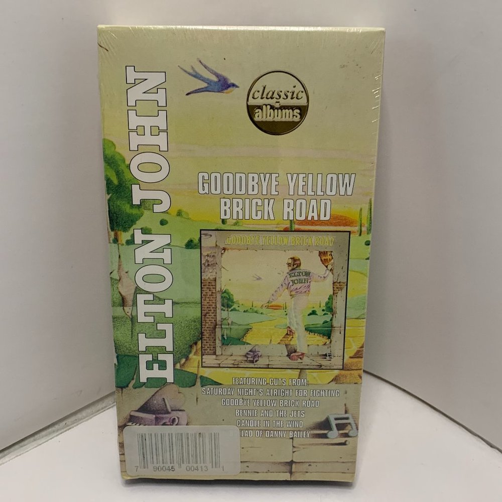 Classic Albums - Elton John: Goodbye Yellow Brick Road VHS Video -Sealed-NEW!